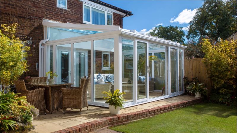 Sunroom with Outdoor View